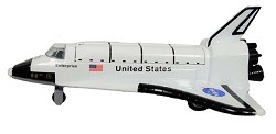 8" Pullback Space Shuttle