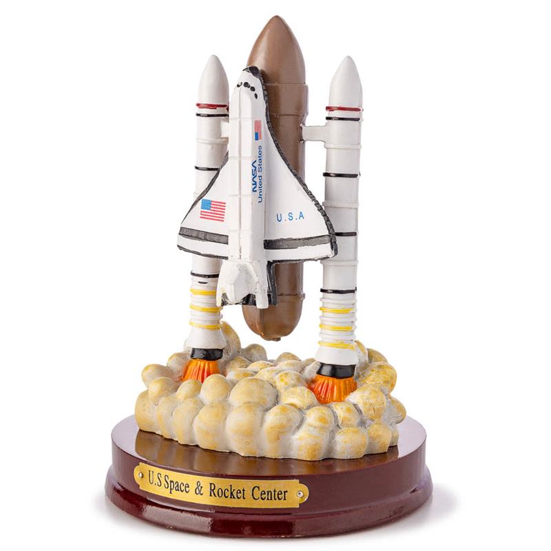 Shuttle with Boosters Figurine,H1182-US