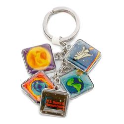 Square Dangle Keychain
