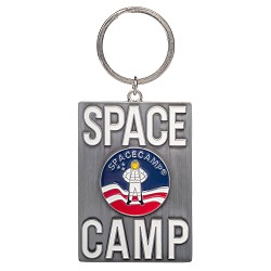 Space Camp Metal Keychain