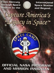 Space Camp Mission Pin - Astronaut