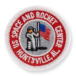 Astronaut & Flag Patch
