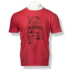 Alabama State Design Tee